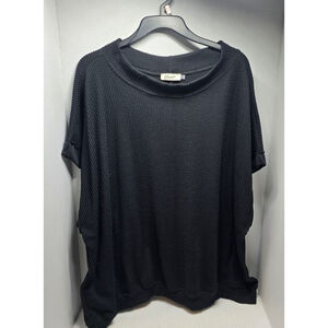 Women's Blumin Apparel Black Short Sleeve Tee S